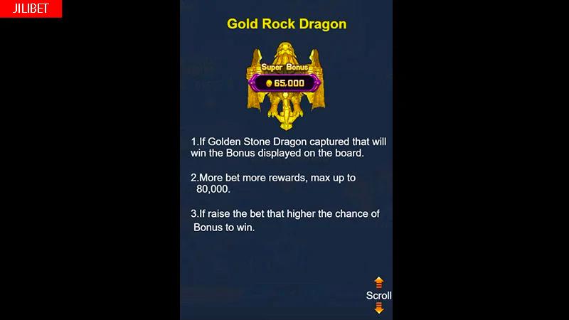 JILIBET Dragon Fortune Gold Rock Dragon