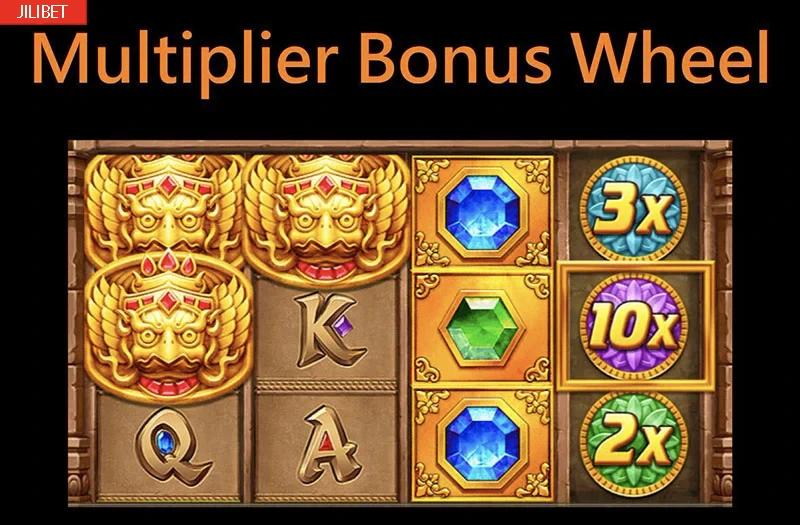 Fortune Gems Slot Machine Multiplier Bonus Wheel