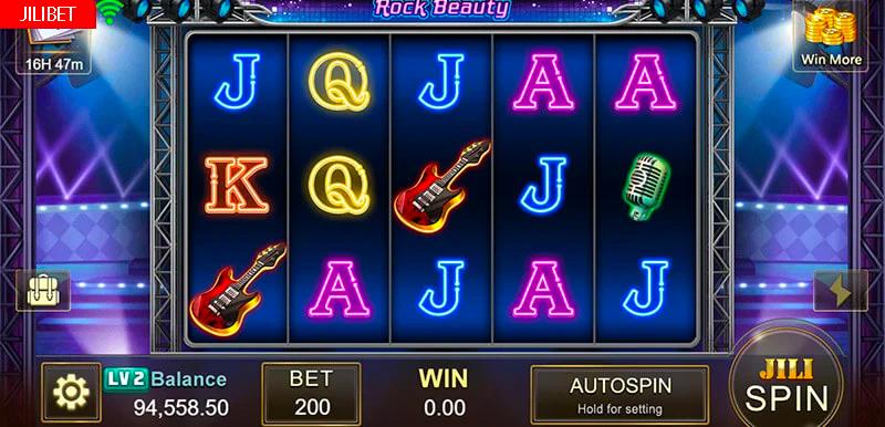 Rocky Beauty Slot Machine