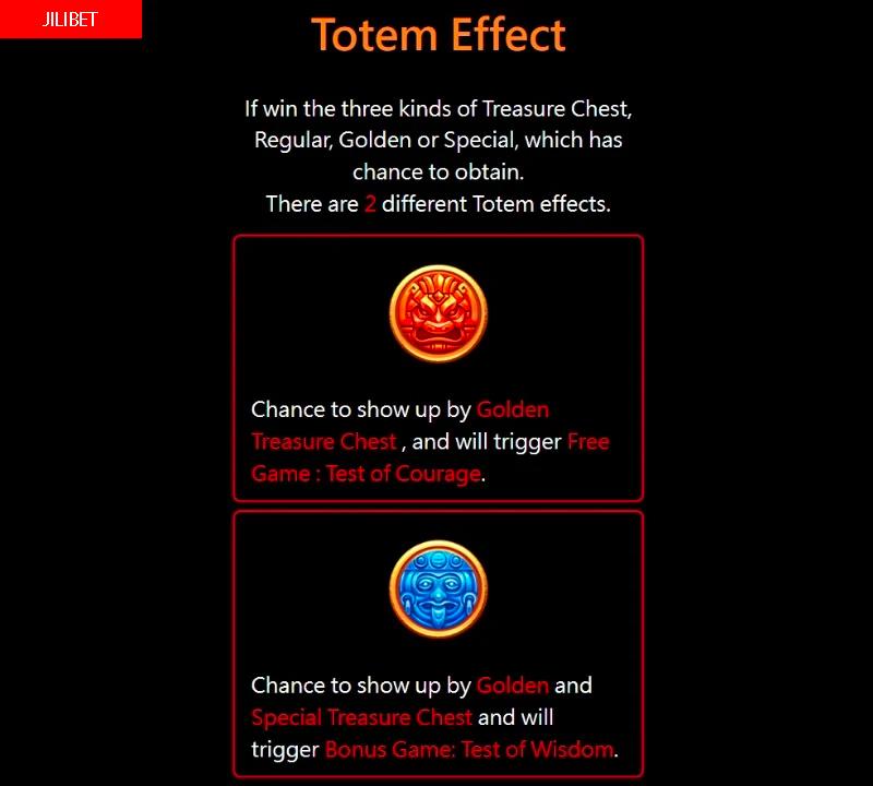 JILIBET Secret Treasure Slot Machine Totem Effect