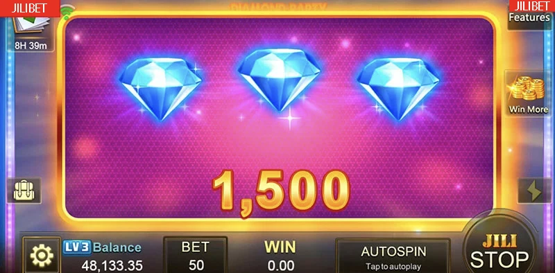 Diamond Party Slot Machine Diamond Reward