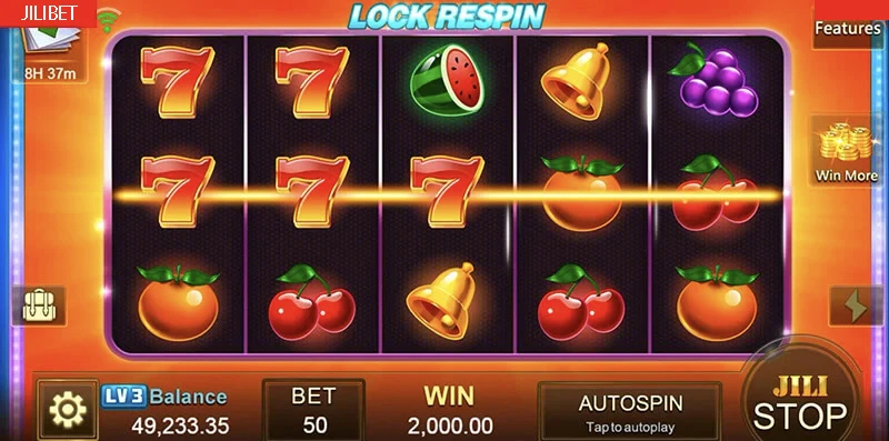 Diamond Party Slot Machine Lock Respin
