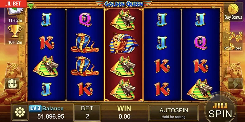 JILIBET Golden Queen Slot Machine