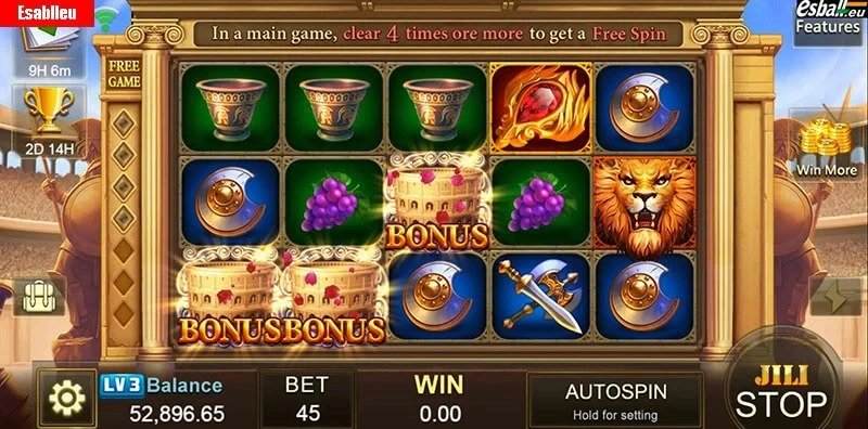 JILIBET Romax Slot Machine Bonus Game